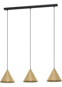 EGLO H&auml;ngeleuchte "NARICES", schwarz, H: 110cm, 1 Stk., Leuchten, H&auml;ngeleuchte in schwarz aus Stahl - exkl. E27 - 40W, H&auml;ngeleuchte
