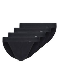 Slip Skiny "Slip 4er Pack", Herren, Gr. XL, schwarz, Obermaterial: 100% Baumwolle CO., Unterhosen Slip
