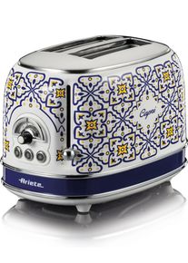 Ariete Toaster "155CA Capri", bunt (gemustert), B:30cm H:20cm T:19cm, Toaster, Toaster