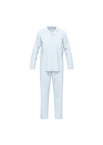 Schlafanzug Seidensticker "Pyjama", Herren, Gr. XL, bunt (blau), Obermaterial: 100% Baumwolle CO., Homewear-Sets Schlafanzug