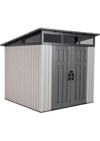 Ger&auml;tehaus Lifetime "Merkur", grau, HDPE (High Density Polyethylen), Ger&auml;teh&auml;user, Ger&auml;tehaus, Kunststoff