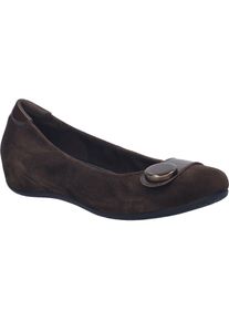 Ballerina Josef Seibel "Florina 06, brasil", Damen, Gr. 41, braun (brasil), Obermaterial: 100% Rindsleder Leather cow., Schuhe Ballerina
