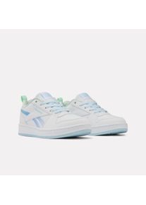 Sneaker Reebok CLASSIC "REEBOK ROYAL PRIME 2.0", M&auml;dchen, Gr. 36, wei&szlig;, glassblau, invertedaqua, Synthetik, Textil, Schuhe Sneaker