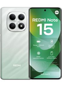 Xiaomi Smartphone "Redmi Note 15 6+128", Energieeffizienz: B, forest gr&uuml;n, 128 GB, Mobiltelefone, Smartphone