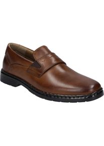Slipper Josef Seibel "Alastair 15, cognac", Herren, Gr. 42, braun (cognac), Obermaterial: 100% Rindsleder Leather cow., Schuhe Slipper