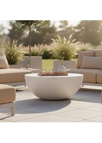 Loungetisch Chronos Wei&szlig;