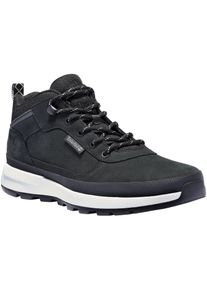Sneaker Timberland "FIELD TREKKER - LOW LACE SNEAKER", Herren, Gr. 41,5, schwarz-wei&szlig; (schwarz), Leder, Schuhe Sneaker, Wintersneaker, Sneaker, Winterschuhe