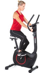 Heimtrainer HAMMER "Cardio T3", schwarz, HeimtrainerB:46cm H:137cm L:90cm, Heimtrainer, 110 kg max. Benutzergewicht, Fahrrad, 8 Widerstandsstufen, B:46cm H:137cm L:90cm