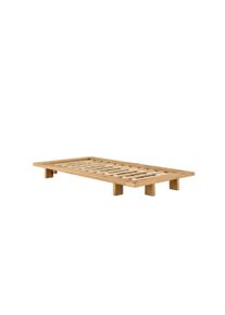Bettgestell Karup Design "JAPAN BED Futonbett aus FSCzertifiziertem Massivholz, zeitlos, bequem", oiled oak, B:118cm H:20cm L:228cm, Betten, Bettgestell, Eiche, inkl. Lattenrost, ohne Matratze, Made in Europa