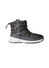 Winterstiefel The North Face "W THERMOBALL LACE UP WP", Damen, Gr. 39, anthrazit grau, wei&szlig; ash, Textil, Schuhe Winterstiefel, Winterschuhe, Winterboots, Snowboots, wasserdicht