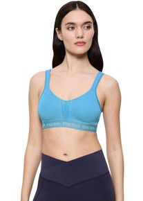 B&uuml;gel-BH triaction by Triumph "Triaction Energy Lite N EX", Damen, Gr. 80, Cup B, blau (turkish blau), Single Jersey, Obermaterial: 45% Polyamid, 41% Polyester, 14% Elasthan, BHs B&uuml;gel-BH, atmungsaktiv und extremer Halt