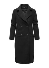Langmantel Navahoo "Kurzmantel Sternlein 14", Damen, Gr. XS, schwarz, Obermaterial: 90% Polyester PES. 10% Viskose CV. Obermaterial: Futter: 100% Polyester PES., M&auml;ntel Langmantel
