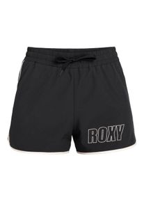 Funktionsshorts Roxy "Everyday Flow", Damen, Gr. M, anthrazit, Obermaterial: 90% Microfaser, 10% Elasthan;, Hosen Funktionsshorts