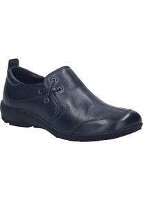 Slipper Josef Seibel "Charlotte 17, ocean", Damen, Gr. 42, blau (ocean), Obermaterial: 100% Rindsleder Leather cow., Schuhe Slipper