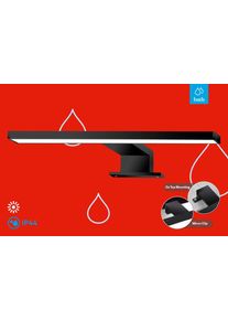 BRILONER LEUCHTEN LED Spiegelleuchte "DUN", schwarz (wei&szlig;, neutral), Leuchten, LED Spiegelleuchte