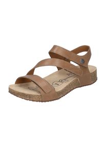 Sandale Josef Seibel "Tonga 25, beige", Damen, Gr. 39, beige (creme), Obermaterial: 100% Rindsleder Leather cow., Schuhe Sandale
