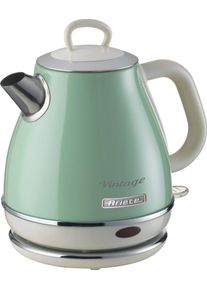 Ariete Wasserkocher "2868GR Vintage 1 L gr&uuml;n", gr&uuml;n, B:14cm H:22cm T:16,5cm, Wasserkocher, Wasserkocher
