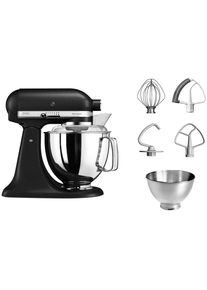 KitchenAid K&uuml;chenmaschine "K&uuml;chenmaschine 5KSM175PSEBK GUSSEISEN SCHWARZ", schwarz (gusseisen schwarz), B:24cm H:36cm T:37cm, K&uuml;chenmaschinen, K&uuml;chenmaschine