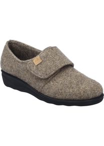 Hausschuh Josef Seibel "Nice 09, braun", Damen, Gr. 39, braun, Obermaterial: 100% Textilmaterial TEXMAT., Schuhe Hausschuh
