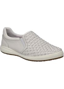 Slipper Josef Seibel "Caren 72, weiss", Damen, Gr. 42, wei&szlig;, Obermaterial: 100% Rindsleder Leather cow., Schuhe Slipper