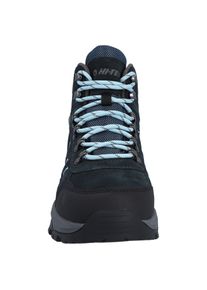 Wanderschuh Hi-Tec "Hi-Tec Stiefel Bandera Expedition WP Frauen", Gr. 41, Normalschaft, saestorm, nieselregen, corydalis, blau, Obermaterial: 60% Rindswildleder/30% Kunstfell/10% Synthetik Futter: 100% Textil Innensohle: 90% EVA/10% Textil Laufsohle: 100% Synthetik, Schuhe Wanderschuh