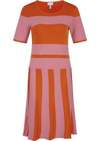 Strickkleid Sportalm KITZB&Uuml;HEL, Damen, Gr. 38, N-Gr, pink dawn, Strick, Obermaterial: 62% Viskose, 38% Polyester, gemustert, gestreift, mehrfarbig, figurbetont knieumspielend, Rundhals, Kleider Strickkleid, mit Streifen