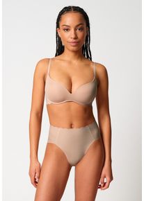 Push-up-BH Skiny "Sensation", Damen, Gr. 70, Cup B, beige, Obermaterial: 56% Polyamid, 44% Elasthan, unifarben, BHs Push-up-BH