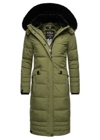 Wintermantel Navahoo "Wintermantel Fahmiyaa", Damen, Gr. XS, gr&uuml;n (dusty olive), Obermaterial: 100% Polyester PES. Obermaterial: Futter: 100% Polyester PES. 100% Polyester PES., M&auml;ntel Wintermantel