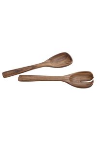 Villeroy & Boch Besteck-Set VILLEROY & BOCH "Salatbesteck Artesano Original braun", braun, Essbesteck-Sets, Besteck-Set
