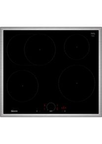 Neff Induktions-Kochfeld "T56SHF1L0", grau (silberfarben), B:58,3cm H:5,5cm T:51,3cm, Kochfelder, mit virtueller Twist Touch Bedienung, Induktions-Kochfeld