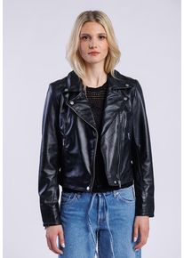 Lederjacke Freaky Nation "Savannah-FN SNZ", Damen, Gr. S (36), schwarz, Oberstoff: 100% Leder. Futter: 100% Baumwolle, normal, Jacken Lederjacke