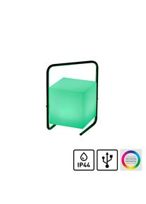 LED Au&szlig;en-Stehlampe JUST LIGHT "KENO", schwarz, 1, 1 Stk., Leuchten, LED Au&szlig;en-Stehlampe, LED