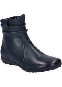 Stiefelette Josef Seibel "Naly 63, ocean", Damen, Gr. 36, blau (ocean), Obermaterial: 100% Rindsleder Leather cow., Schuhe Stiefelette
