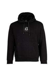 Sweatshirt Armani Exchange "Sweatshirt", Herren, Gr. S, schwarz, Obermaterial: 79% Baumwolle CO. 17% Polyester PES. 4% Elasthan EL., Sweatshirts Sweatshirt