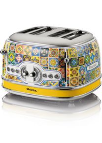 Ariete Toaster "156PO Positano", bunt (gemustert), B:32cm H:20,5cm T:99cm, Toaster, Toaster