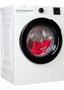 Beko Waschmaschine "BM3WFU3941X", Energieeffizienz: A, wei&szlig;, B:60cm H:84,5cm T:54,6cm, Waschmaschinen, Waschen mit EnergySpin: Bis zu 35 % Energie sparen &ndash; nicht nur in Eco, Waschmaschine
