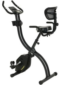 Heimtrainer Christopeit Sport "S-Bike Velo Fit", schwarz, Heimtrainer, ohne Unterlegmatte, Heimtrainer, 120 kg max. Benutzergewicht, Fahrrad, 14 Widerstandsstufen, B:55cm H:130cm L:92cm, Topseller