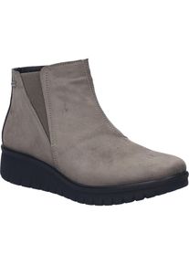 Stiefelette Josef Seibel "Calais 54, taupe", Damen, Gr. 38, grau (taupe), Obermaterial: 100% Textilmaterial TEXMAT., Schuhe Stiefelette