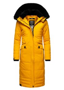 Wintermantel Navahoo "Wintermantel Fahmiyaa", Damen, Gr. XL, gelb, Obermaterial: 100% Polyester PES. Obermaterial: Futter: 100% Polyester PES. 100% Polyester PES., M&auml;ntel Wintermantel