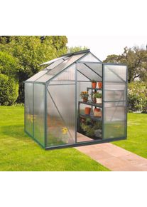Gew&auml;chshaus Vitavia "EOS 3100", gr&uuml;n (smaragdgr&uuml;n), B:198cm T:155cm, Gew&auml;chsh&auml;user, Gew&auml;chshaus