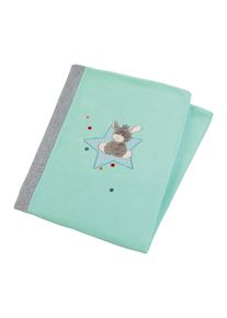 Babydecke Sterntaler "Babydecke Micorfleece ESEL Emmi", Baby, bunt (original), Obermaterial: 100% Polyester PES., Wohndecken Babydecke