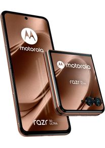 Motorola Smartphone "razr50 ultra", braun (mocha mousse), 512 GB, Mobiltelefone, Smartphone