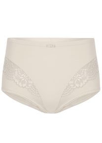 Miederslip SuSa "Miederslip London", Damen, Gr. 44, Stoff, beige (ivory), Stoff, Obermaterial: 75% Polyamid PA. 25% Elasthan EL., Unterhosen Miederslip