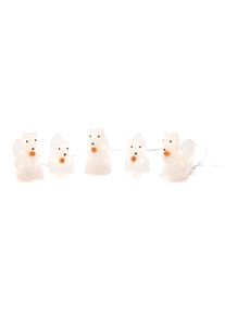 KONSTSMIDE LED-Lichterkette "Eichh&ouml;rnchen, Weihnachtsdeko aussen", Energieeffizienz: F, wei&szlig;, Gesamtl&auml;nge 9m, Lichterketten, mit 40 warmweissen Dioden, LED-Lichterkette