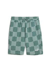 Trainingsshorts Puma "UNITED AOP SHORTS 10" TR", Herren, Gr. XXL, N-Gr, gr&uuml;n (gr&uuml;n moon), Sweatware, Obermaterial: 68% Baumwolle, 32% Polyester, bedruckt, regular fit ca. Mitte Knie, Hosen Trainingsshorts, sportlicher Stil, mit Eingrifftaschen, Regular Fit