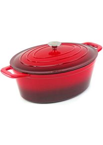 Br&auml;ter CS KOCH-SYSTEME "Xanten", rot, B:28cm H:20cm L:45cm, T&ouml;pfe, Br&auml;ter, 8 Liter, Induktion