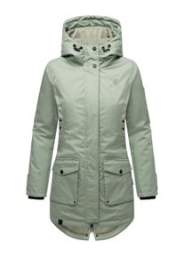 Parka Navahoo "Winterjacke Brinjaa", Damen, Gr. M, gr&uuml;n (smokey mint), Obermaterial: 65% Polyester PES. 35% Baumwolle CO. Obermaterial: Futter: 100% Polyester PES. 100% Polyester PES., Jacken Parka