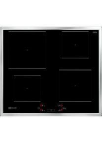 Bauknecht Induktions-Kochfeld "BQ 2760S FT", silber (silberfarben), B:57,7cm H:5,4cm T:50,7cm, Kochfelder, Induktionskochfeld mit Timer, Booster Funktion, Induktions-Kochfeld
