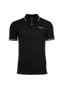 Poloshirt Armani Exchange "Poloshirt", Herren, Gr. M, schwarz, Obermaterial: 100% Baumwolle CO., Shirts Poloshirt