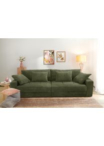 Jockenh&ouml;fer Big-Sofa JOCKENH&Ouml;FER GRUPPE "Space XL, B: 284 cm", gr&uuml;n (gr&uuml;n 426, 03), B:284cm T:113cm, Korpus: 100% Polyester;Kissen: 100% Polyester, Sofas, Big-Sofa, Mega-Sofa mit Bettkasten & 4 Zierkissen